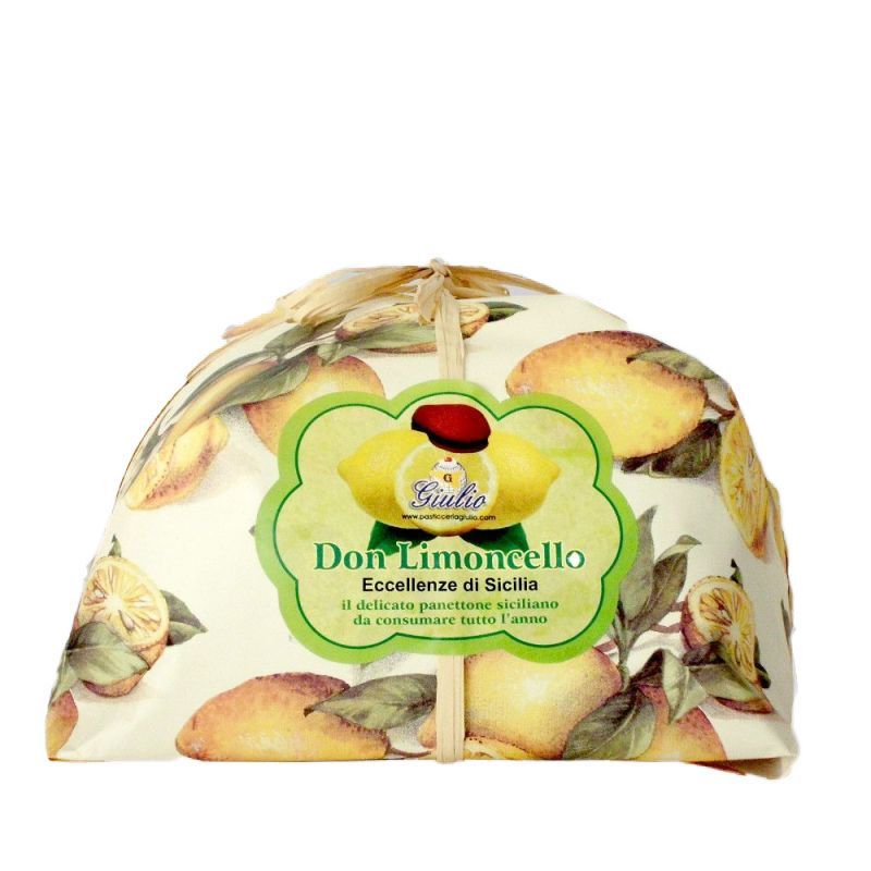 Don Limoncello, il panettone al liquore di limone del Maestro Giulio