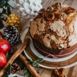Artisan panettone with dried figs and Nebrodi walnuts 1 Kg