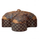 Handmade Fiasconaro Marron Noir Colomba, with candied chestnuts