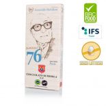 Perù single origin chocolate with 76% cocoa