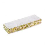 Delicious and soft bar with whole pistachios