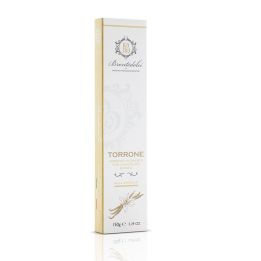 Soft nougat covered with white chocolate 150 grams.