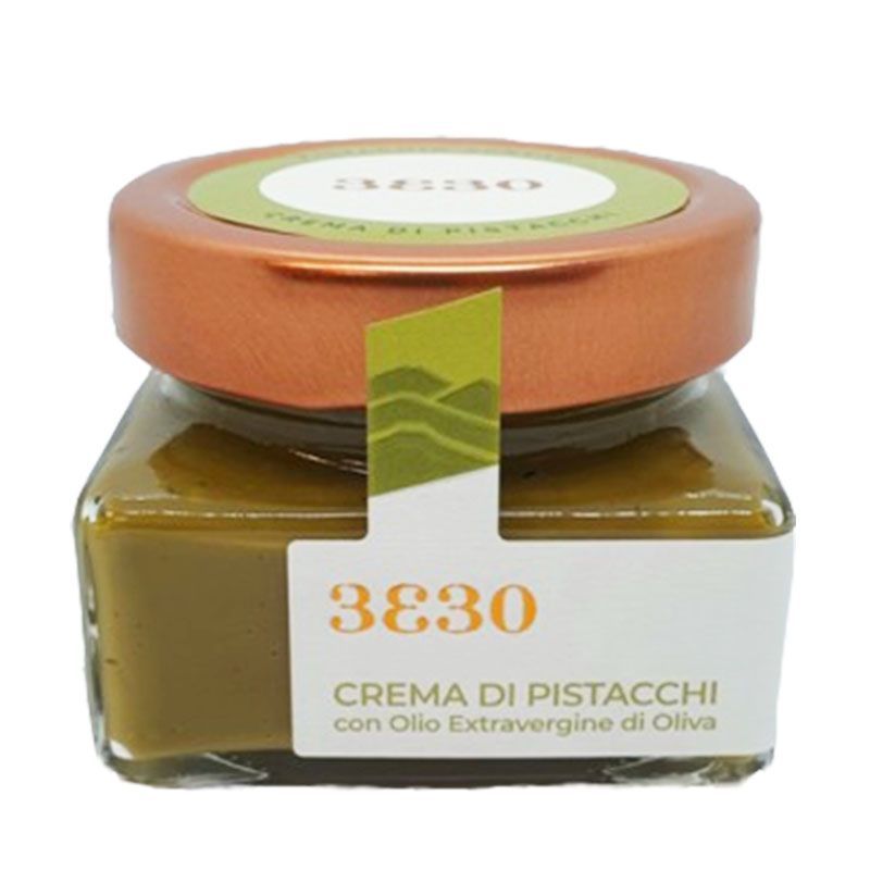 Crema di Pistacchio con olio EVO. SENZA GLUTINE E OLIO DI PALMA