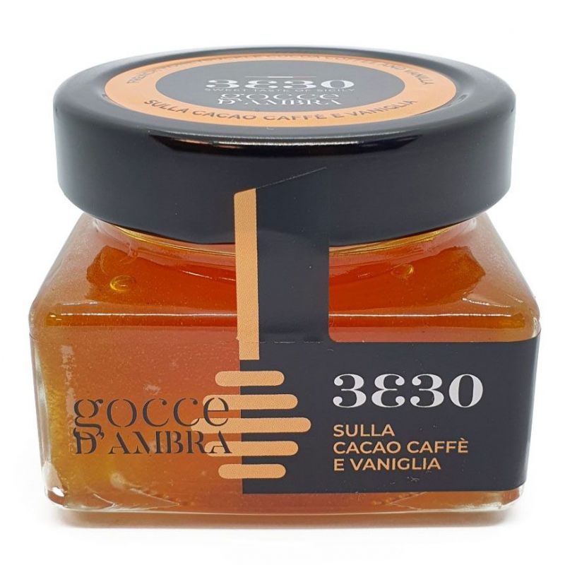 Food preparation of Sulla Honey, Cocoa, Coffee and Vanilla pods 3330 - Neromonte Food preparation of Sulla Honey, Cocoa, Coffee and Vanilla pods 3330 - Neromonte