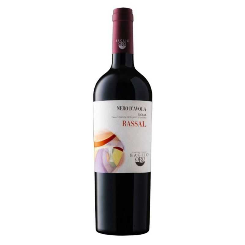 Rassal Nero d'Avola 2021 Baglio Oro - Sicily red wine DOC Rassal Nero d'Avola 2021 Baglio Oro - Sicily red wine DOC