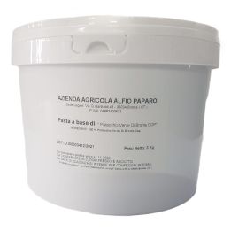 Semi-finished Bronte PDO Pistachio Paste. 3 kg ice cream base