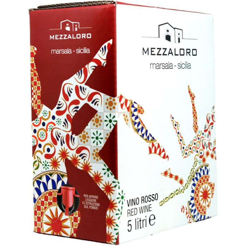 Bag in box Mezzaloro Syrah-Frappato - Baglio Oro