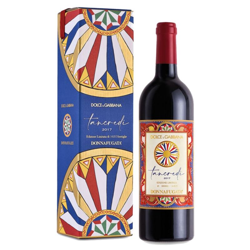 Tancredi Donna fugata D&G Sicilian red wine with case