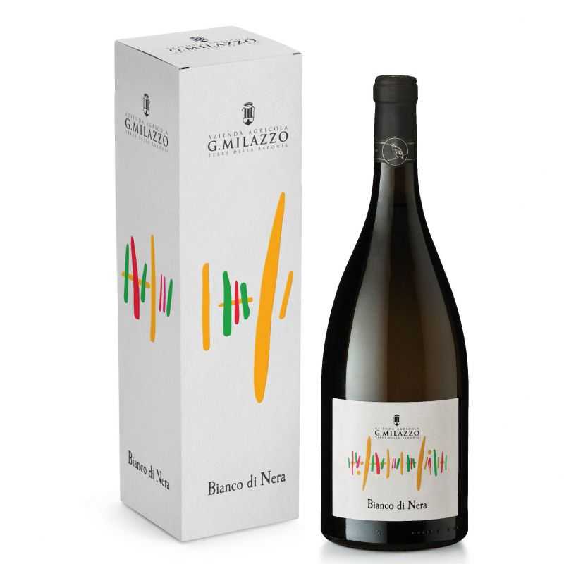 MAGNUM Bianco di Nera BIO 2020 - Vino Milazzo leggermente mosso MAGNUM Bianco di Nera BIO 2020 - Vino Milazzo leggermente mosso