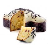 Colomba filled with Strawberry and Black Cherry 750 g - Gocce di Sicilia