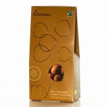 Toasted Hazelnuts covered with dark chocolate 100 g - BIO