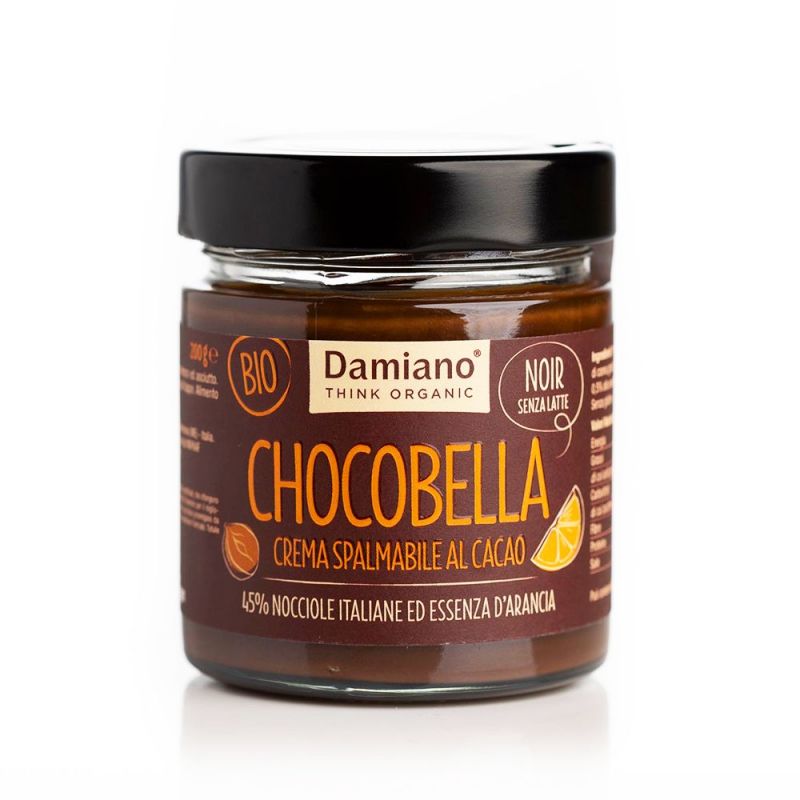 Chocobella Noir all'arancia BIO 200 g - Damiano Think Organic