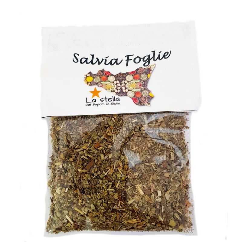 Finely chopped Sage leaves in 10 g bag for sale online Finely chopped Sage leaves in 10 g bag for sale online