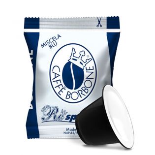 Caffè Borbone Respresso BLUE 50-100 Nespresso Compatible Capsules