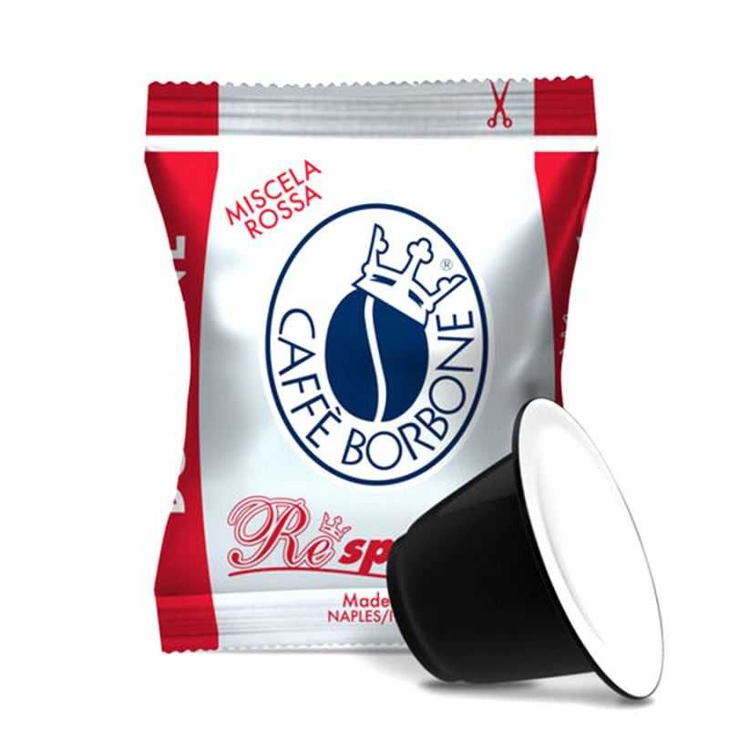 Respresso Borbone Miscela Rossa Capsule compatibili con sistema Nespresso Respresso Borbone Miscela Rossa Capsule compatibili con sistema Nespresso