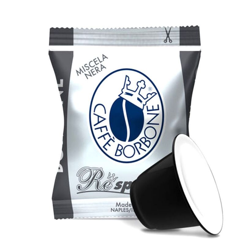 Borbone Black Blend Capsules compatible with Nespresso