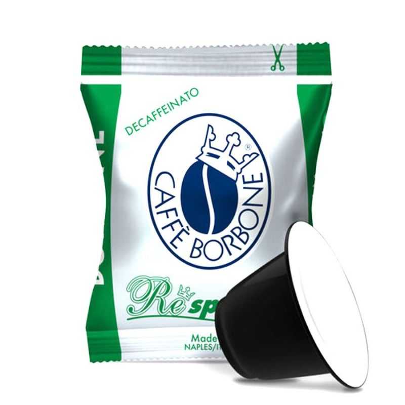 Borbone Dek Blend Capsules compatible with Nespresso