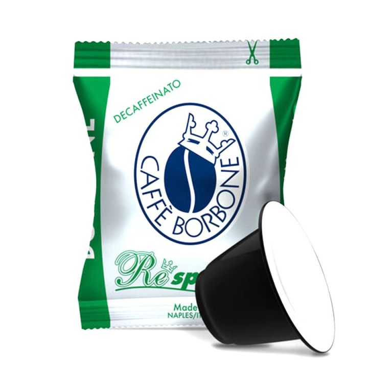 Capsule Borbone Miscela Dek compatibili con sistema Nespresso
