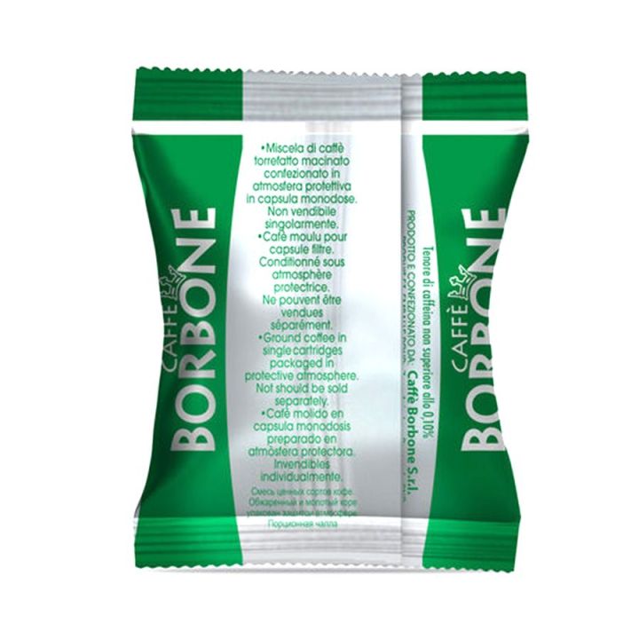 Capsule Borbone Miscela Dek compatibili con sistema Nespresso
