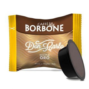 Caffè Borbone ORO Don Carlo 50-100 Capsule Compatibili A Modo Mio