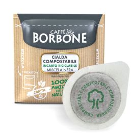 Cialde Filtro Carta ESE 44 mm Miscela NERA - Caffè Borbone