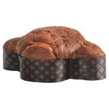 Handcrafted Colomba Oro Nero by Fiasconaro, with a jar of coffee cream