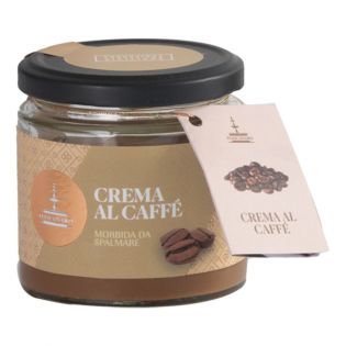 Handcrafted Colomba Oro Nero by Fiasconaro, with a jar of coffee cream