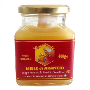 Miele di Arancio di Ape Nera Siciliana 400 g - Slow Food
