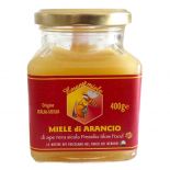 Miele siciliano di zagara di arancio di Ape Nera sicula.