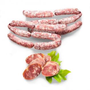 Classic cured sausage with Sicilian wild fennel