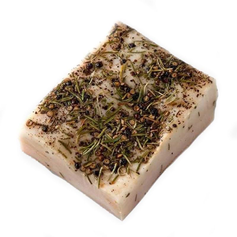 Vendita online Lardo di Suino Nero a tranci aromatizzato e speziato