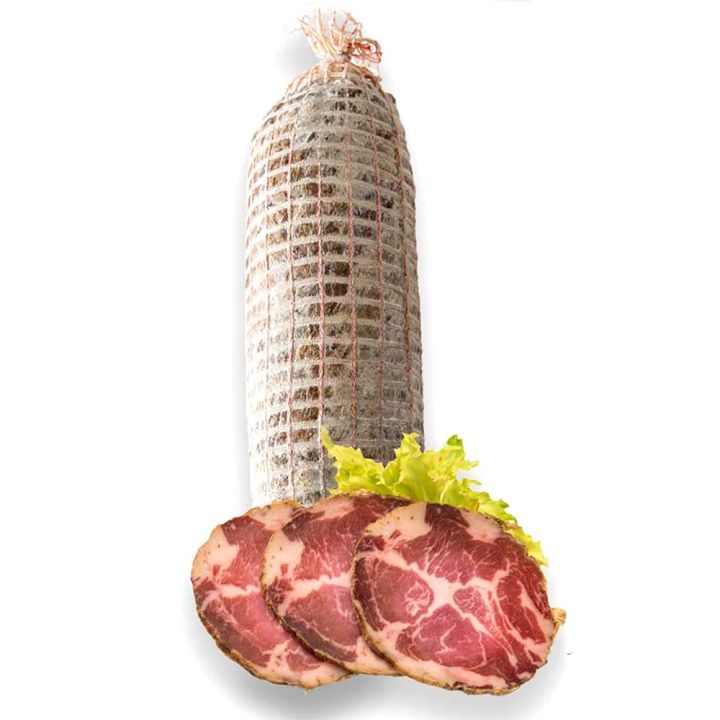 Coppa - italian pork salami - pieces of 500 grams