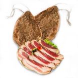 Online sale of pork cheek in slices flavored and spiced