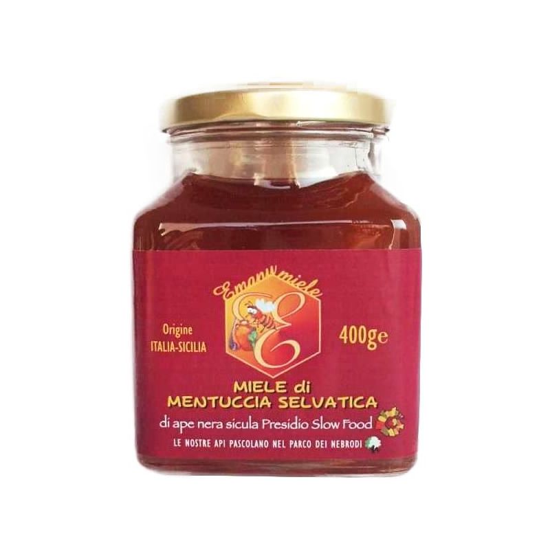 Sicilian Wild mint Honey jar