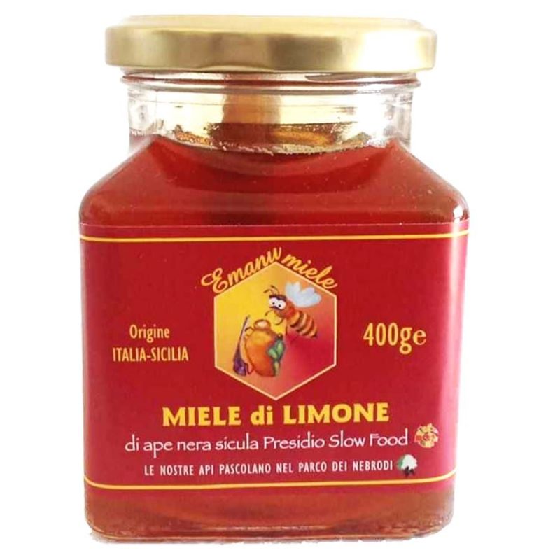 Jar of Sicilian Lemon Blossom Honey