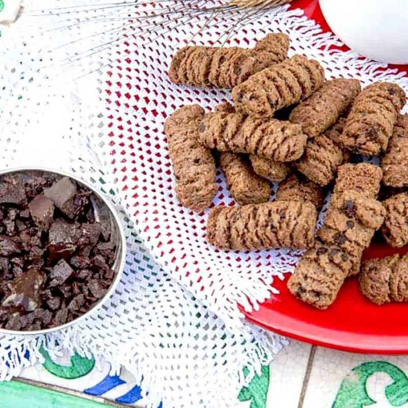 Biscotti artigianali siciliani al cioccolato di Modica igp