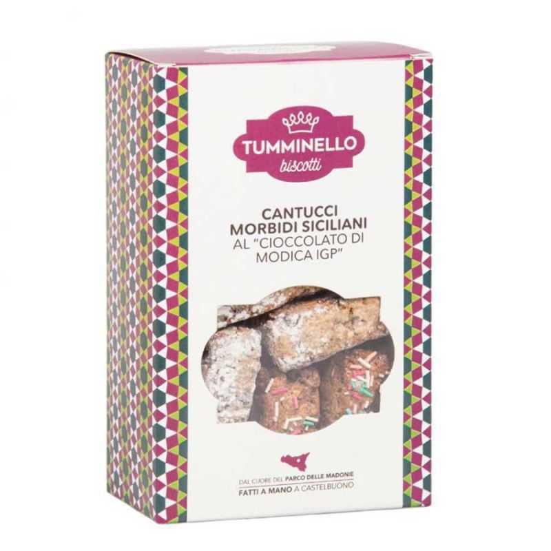 Sicilian artisan biscuits with Modica IGP chocolate