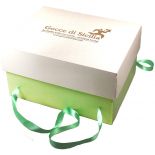 Scatola regalo per colomba al pistacchio artigianale siciliana