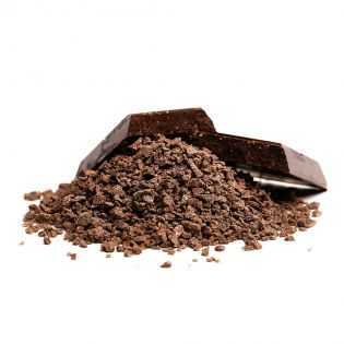 Sicilian chocolate chips, from Modica IGP chocolate