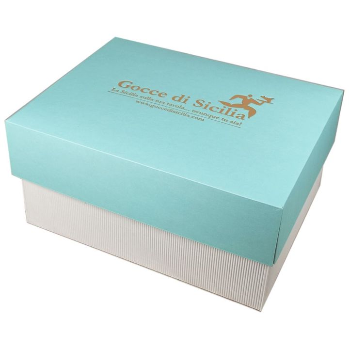 Gift box for typical Sicilian products