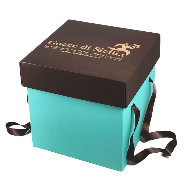 Gift box for typical Sicilian products