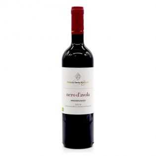 Sicilian organic wine from Nero d'Avola grapes - Santa Anastasia Abbey