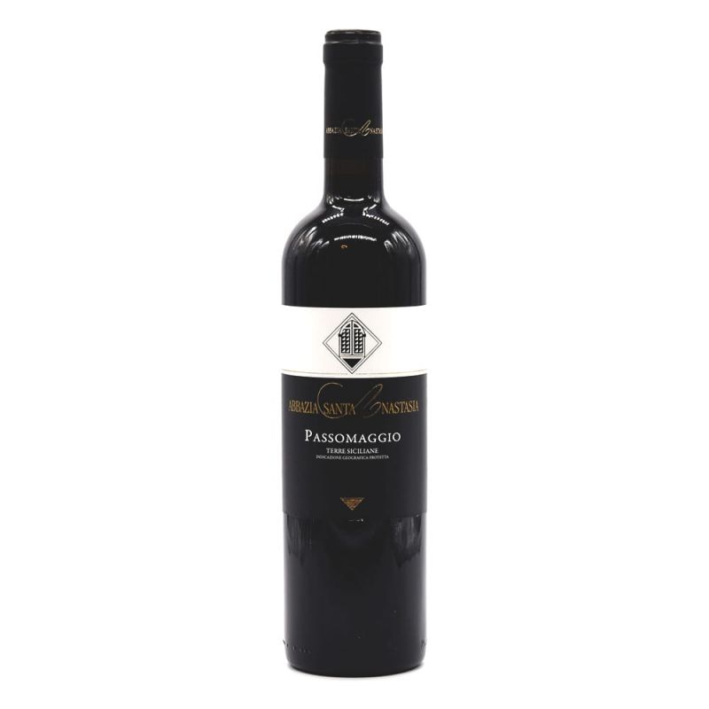 Organic red wine Passomaggio IGT Terre Siciliane - Abbazia Santa