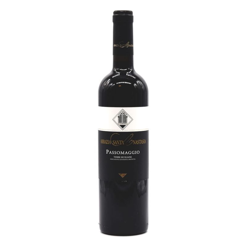 Vino rosso Biologico Passomaggio IGT Terre Siciliane - Abbazia Santa Anastasia