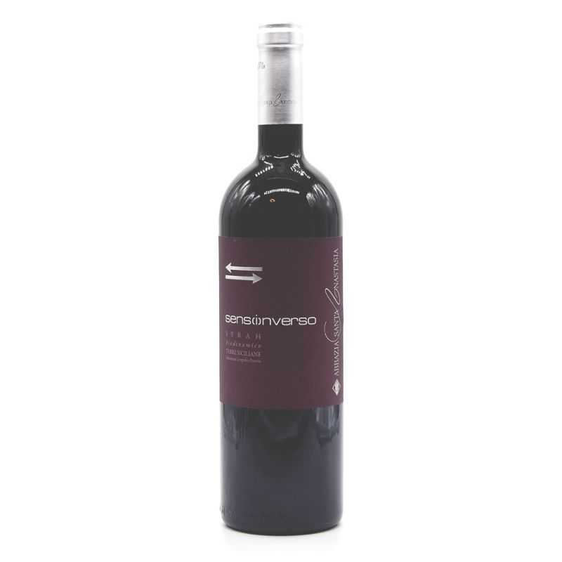 Sensinverso Syrah Biodynamic Wine Sicily DOC - Abbazia Santa Anastasia