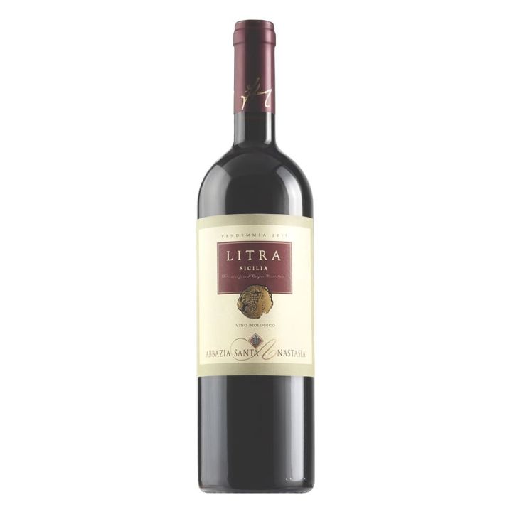 Biodynamic red wine Abbazia Santa Anastasia Litra 2021