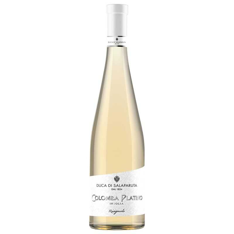 Vino bianco Inzolia Colomba Platino della cantina Duca di Salaparuta Vino bianco Inzolia Colomba Platino della cantina Duca di Salaparuta