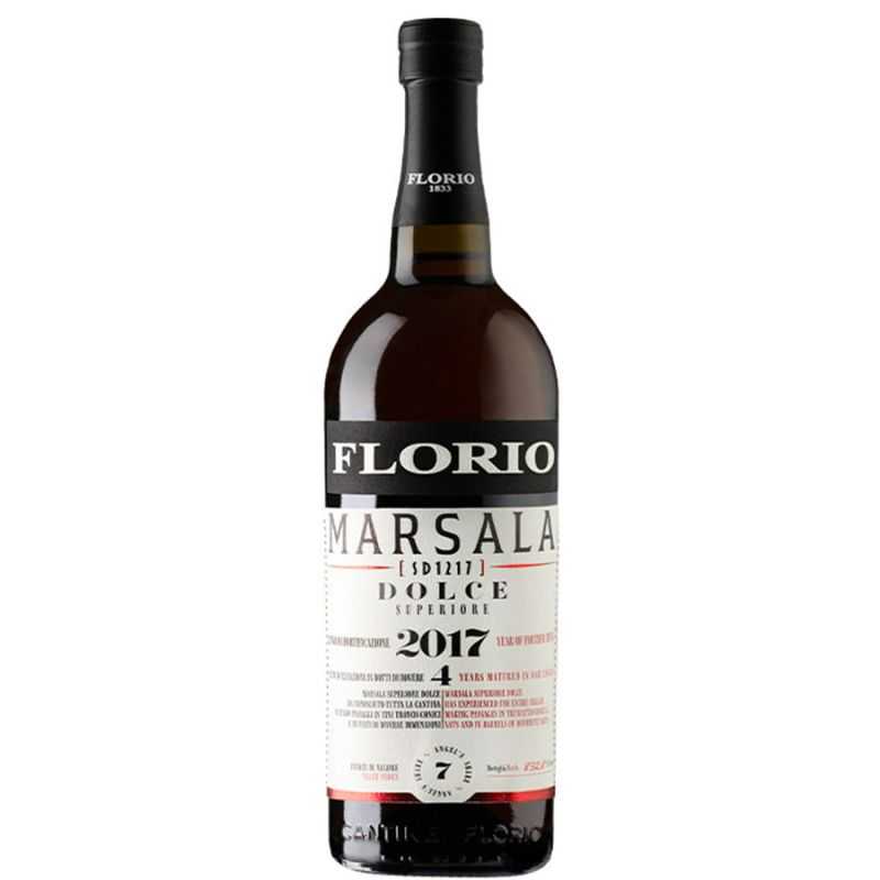 Marsala dolce Superiore DOC linea Classic della cantina Florio SD1217 bottiglia numerata
