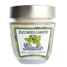 Zucchero candito aromatizzato alla Menta bianca