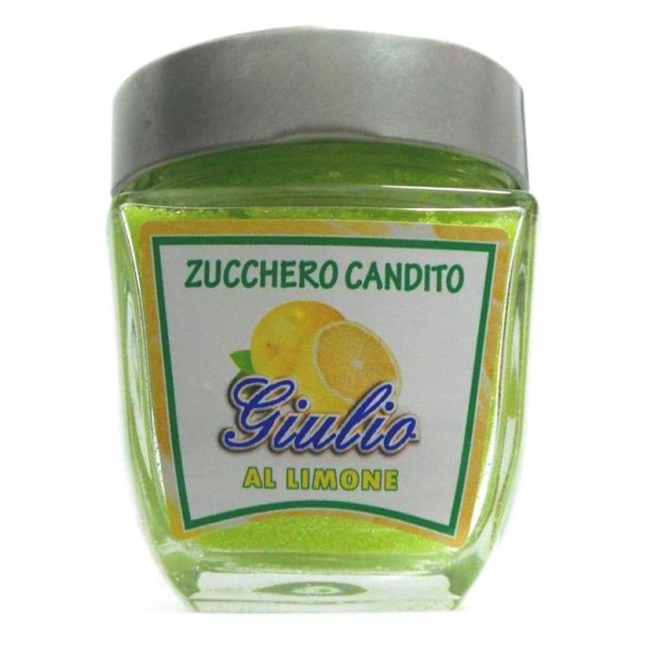 Lemon flavored candied sugar